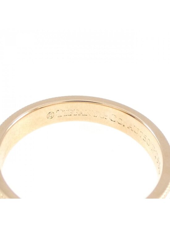 Estate Tiffany and Co. Milgrain Wedding Band Platinum  Tiffany & Co Milgrain Ring